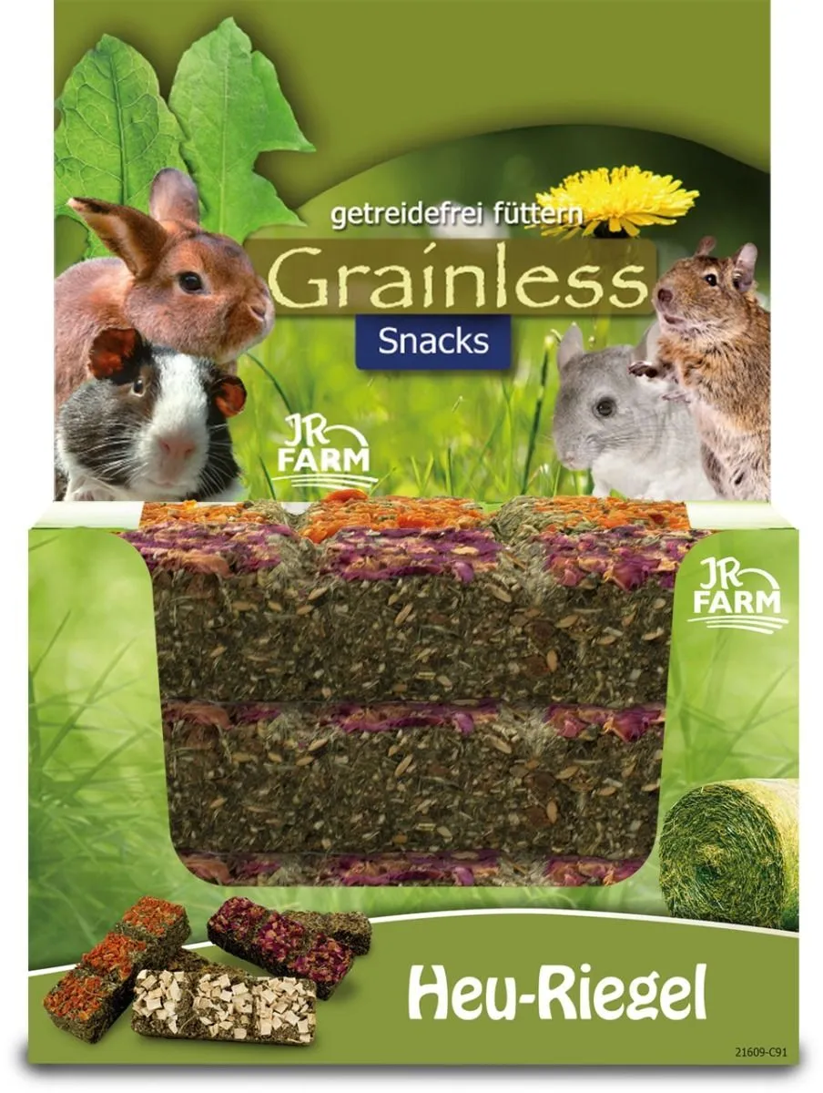 JR Farm Grainless Hø-Snack 150 g